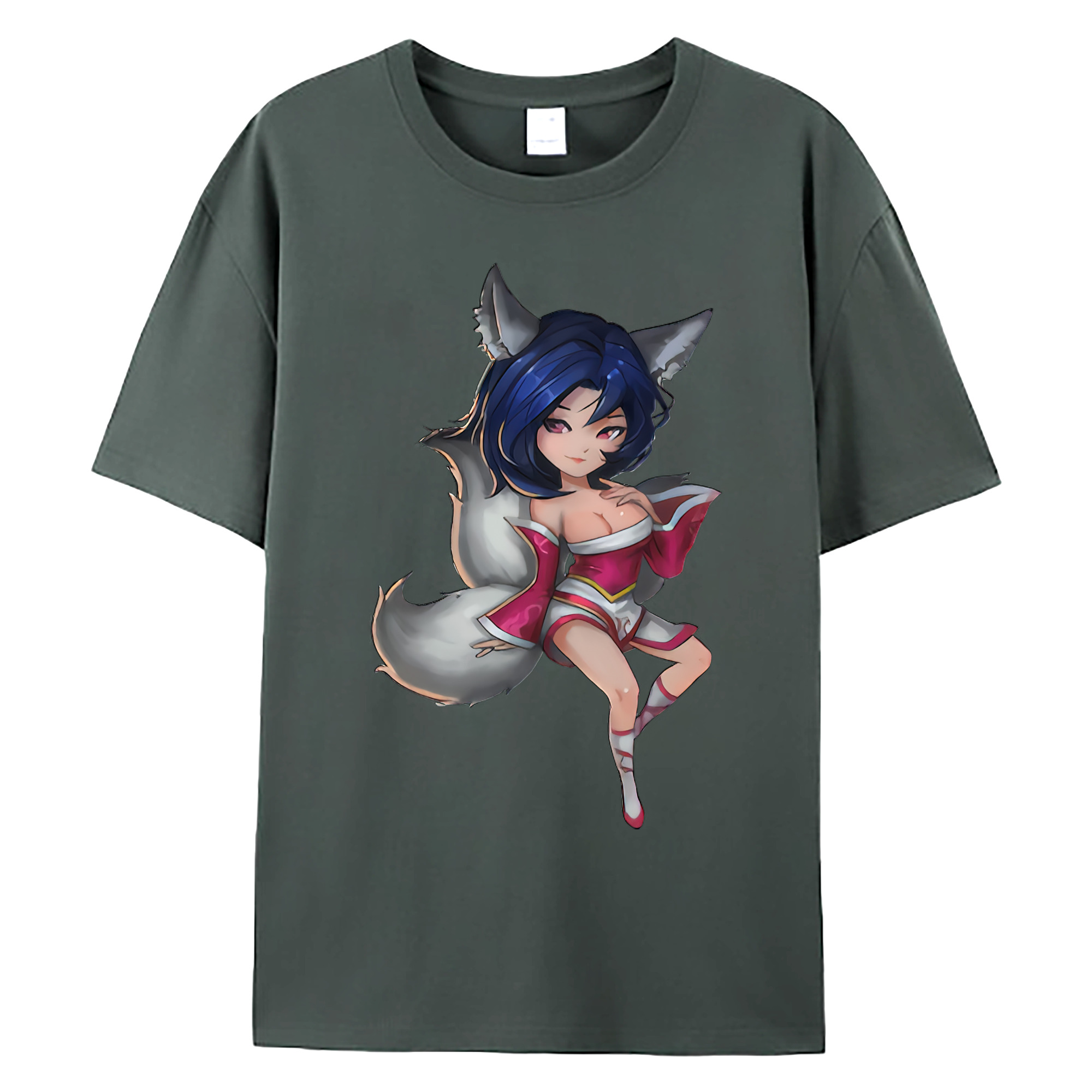 （画像用） リーグ・オブ・レジェンド League of Legends LOL 綿100％ メンズ半袖Tシャツ｜肌触りやわらか＆通気性